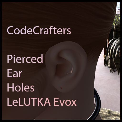 Pierced Ear Holes LeLUTKA Evox