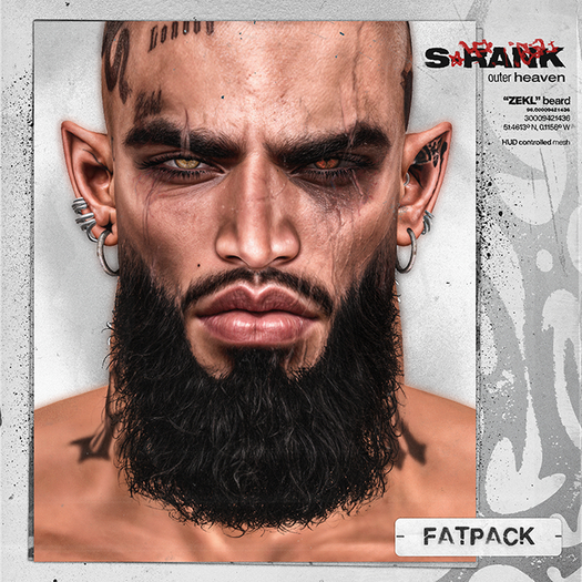 S-RANK "ZEKL" BEARD / FATPACK 