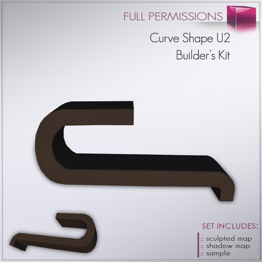 Full Perm Curve Shape U2 - Modern Shape - Builder's Kit Set