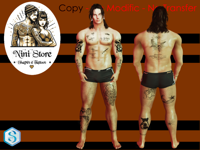 .::.[N.S] .::. Melodic Wolves Tattoo.