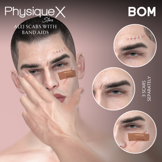 Physique X - Alej Scars with Band Aids (m) BOM - Unpacker