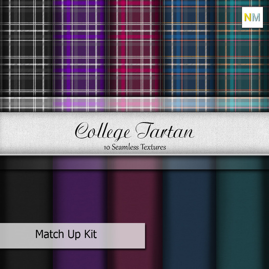 College Tartan Textures NM