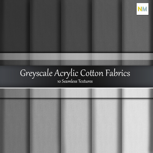 Greyscale Acrylic Cotton NM