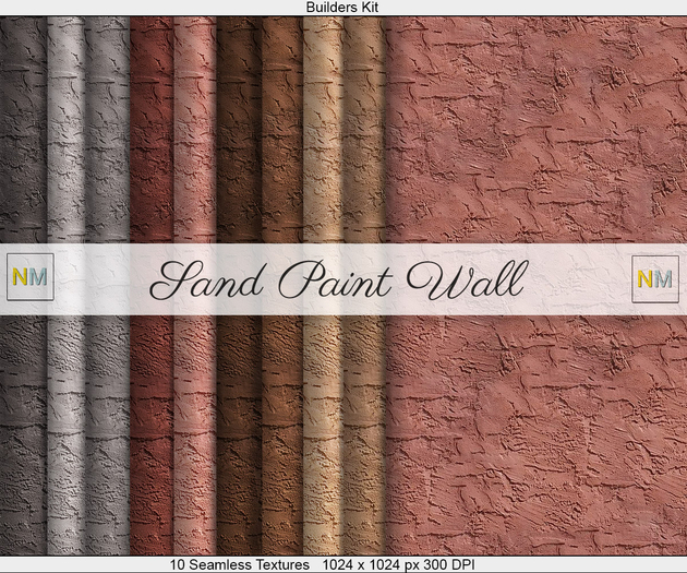 Sand Paint Wall