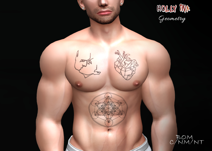 Holly Ink - Geometry - BOM tattoo