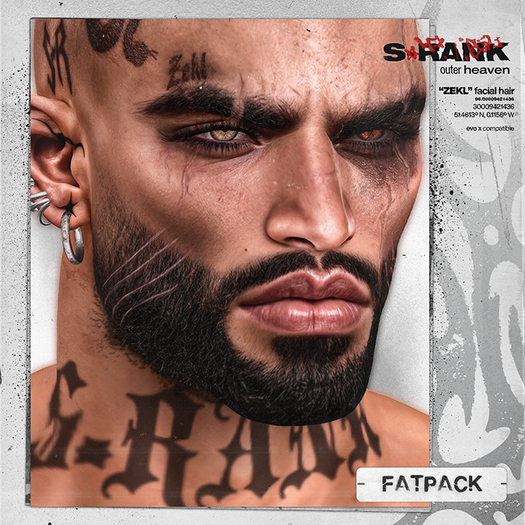 S-RANK "ZEKL" FACIAL HAIR / FATPACK
