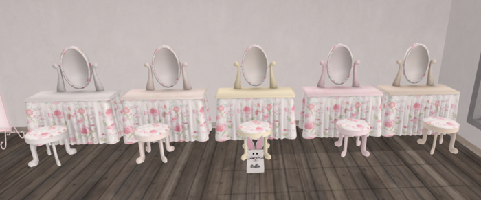 ~Stuffie~Rosey Dreams Vanity FatPack