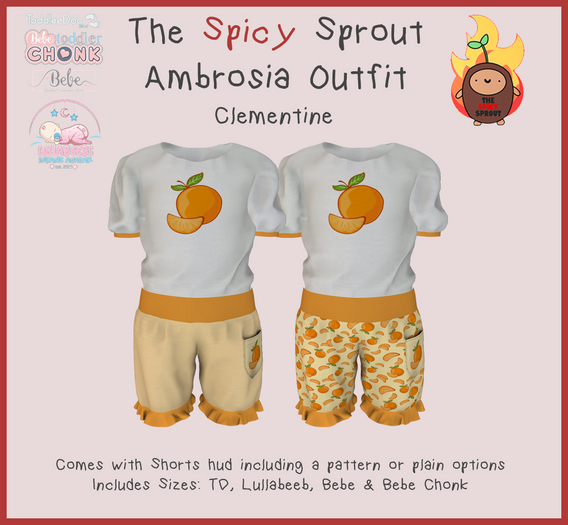 :TSS: Ambrosia Outfit - Clementine (add)