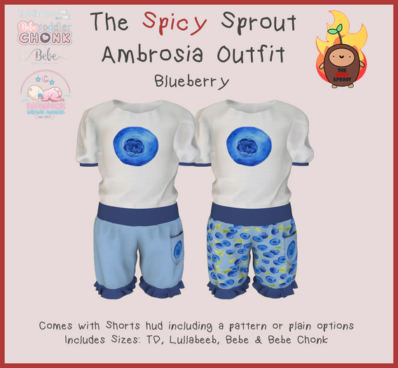 :TSS: Ambrosia Outfit - Blueberry (add)