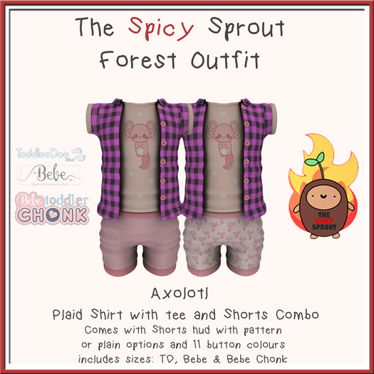 :TSS: The Forest Outfit - Axolotl