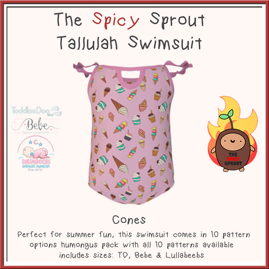 :TSS: Tallulah Swimsuit - Cones