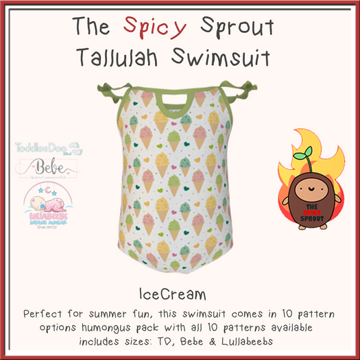 :TSS: Tallulah Swimsuit - IceCream