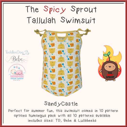:TSS: Tallulah Swimsuit - SandyCastle