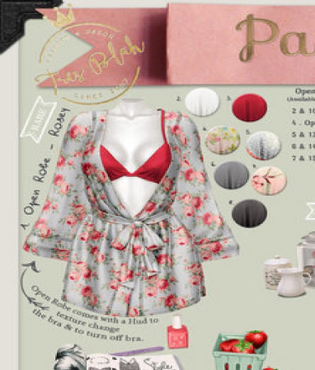 -tres blah- Open Robe (Maitreya) - Rosey RARE