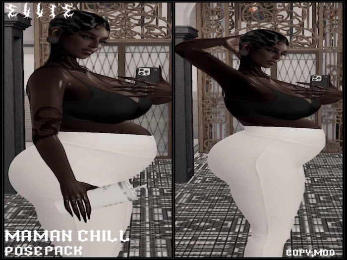 ELLIE ~  Maman Chill  ~ Posepack  Unpacker