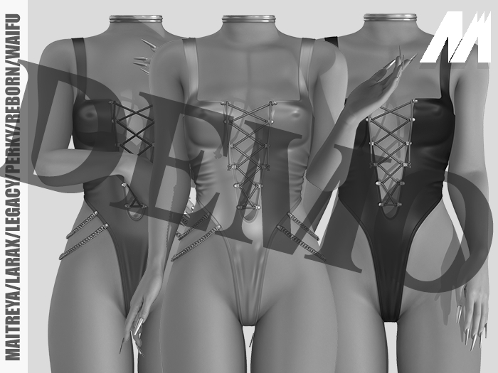 157 [MONAMALDITA] BODYSUIT [DEMO]