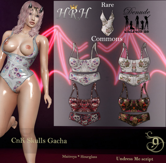 AtaMe - CnK Skulls Retro Panties COMMON
