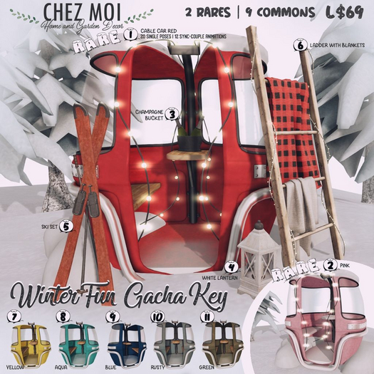 CHEZ MOI * Cable Car Yellow