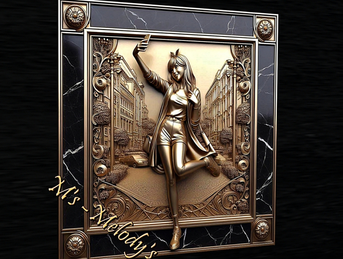 M's - Bas-relief - "Selfie"
