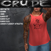 Animal Playing Drums Men's Tank (MT1) <Wear Me>