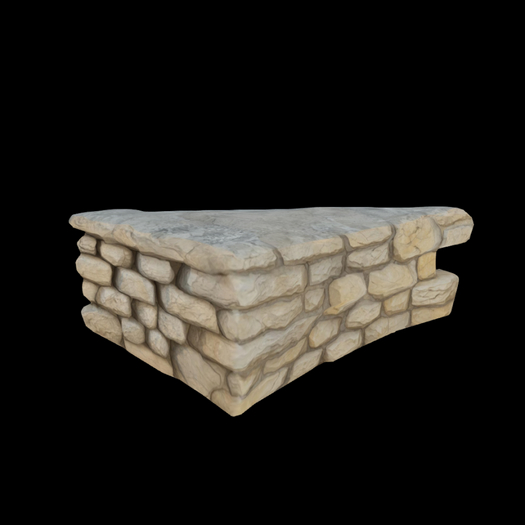 {S} Full Perm Old Cobblestone Triangle Structure