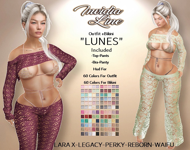 Outfit&Bikini_Lunes.:.InViDiA_LiNe.:.LARA X-LEGACY-PERKY-REBORN-WAIFU