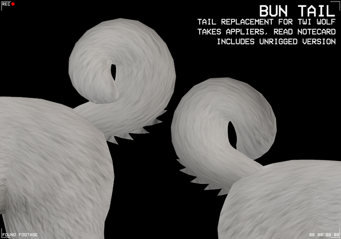 Found Footage - TWI Wolf Bun Tail