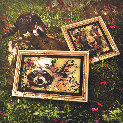 Woodland Artwork Set