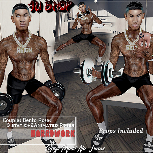 4UShop- HarrdWork PosePack