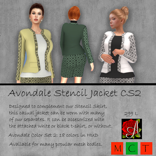 Avondale Stencil Jacket CS2