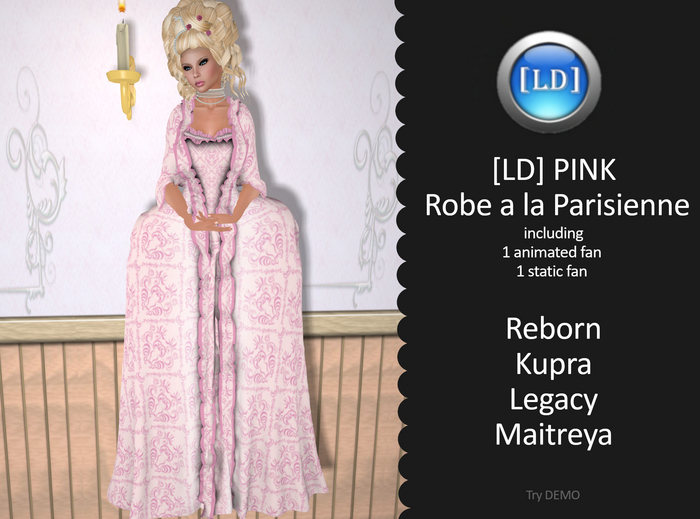 [LD] PINK Robe a la Parisienne