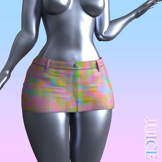 Dye Pockets Skirt
