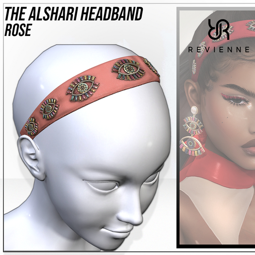 Revienne: The Alshari Headband [Rose] [G+S]