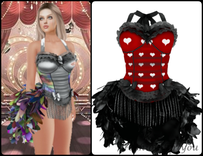 (78) Zara Feather Corset #7