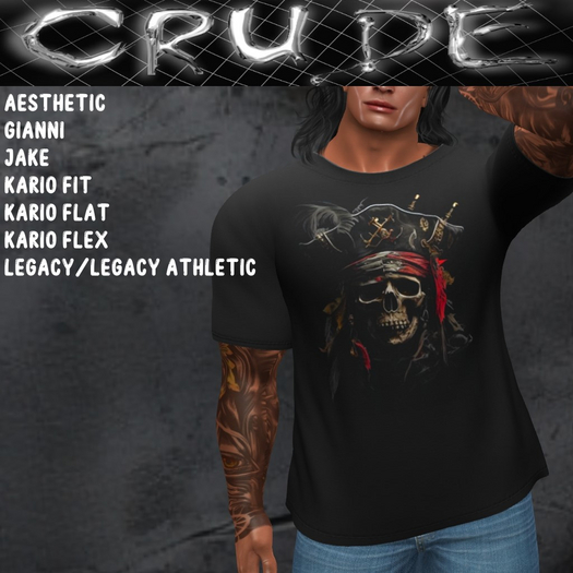 Pirate Captain 01 Men's T-Shirt (MCT)  <Wear Me>