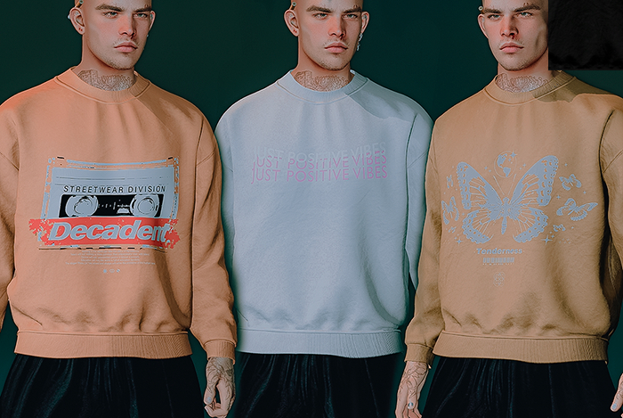 [GL - inc.] - Colin Sweatshirt Black