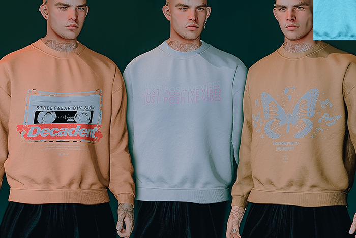 [GL - inc.] - Colin Sweatshirt Blue-01