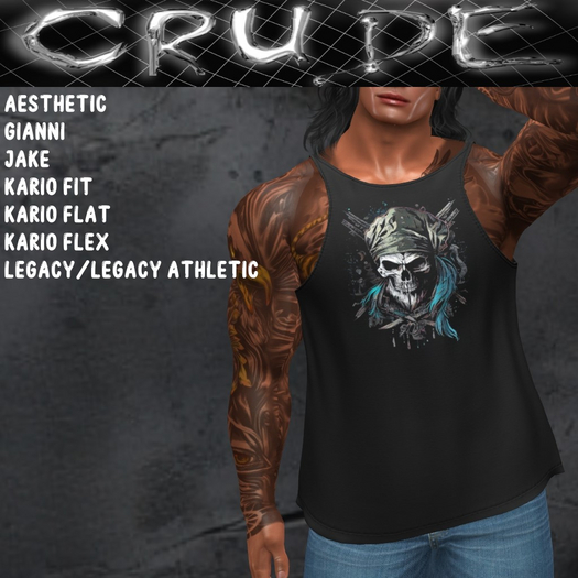 Pirate Green Turban Men's Tank (MT1)  <Wear Me>