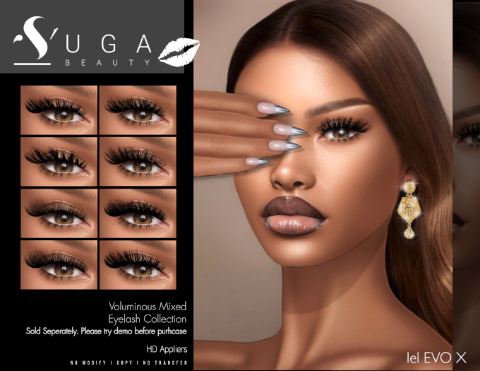 [SUGABEAUTY] Ulitmate Lash Collection Lelutka Evo X