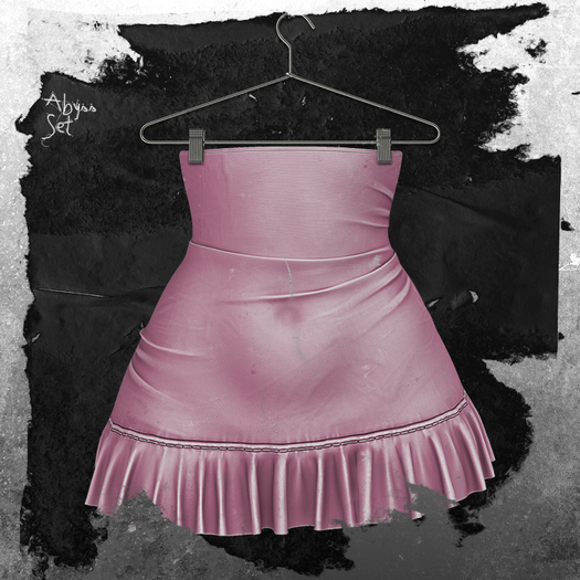 +WORN+ Abyss Skirt Pink