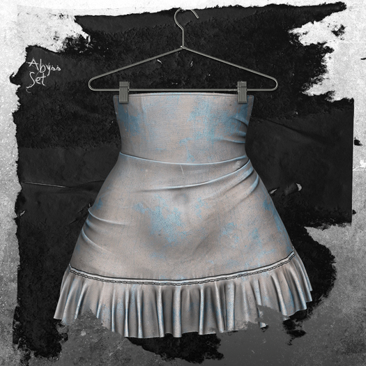 +WORN+ Abyss Skirt Washed V2