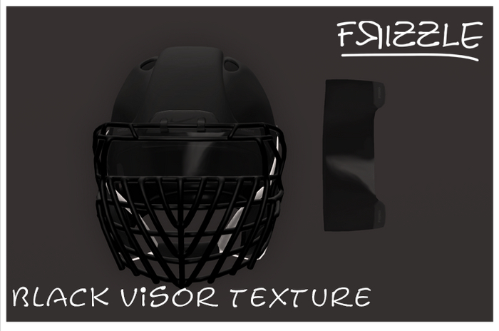 [Frizzle] Black Visor Texture