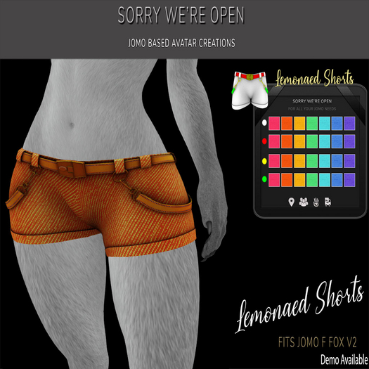 SWO LEMONAED SHORTS FOR JOMO F FOX V2