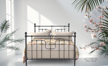 02.DD Nori Wrought Iron Bed-PG Boxed RARE - SALE !
