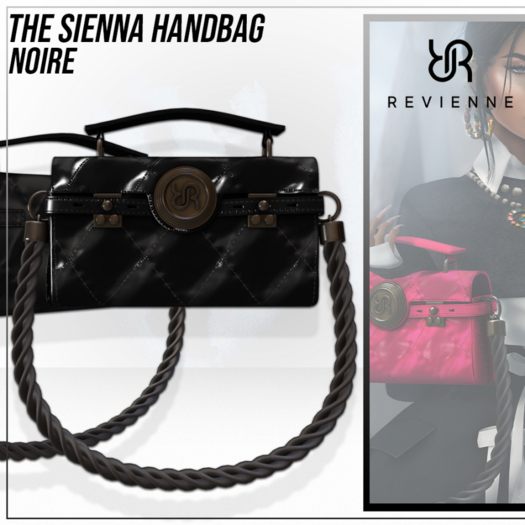 Revienne: The Sienna Handbag [NOIRE]