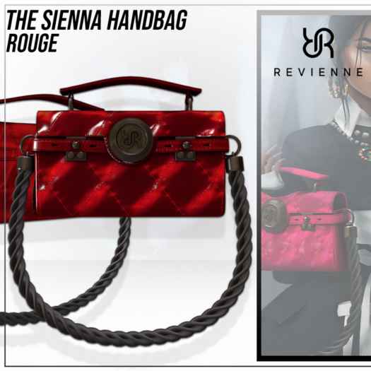 Revienne: The Sienna Handbag [ROUGE]