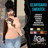 [MONTCLAIR] ~ BEARYGAMO SWEATER FEMALE TAN
