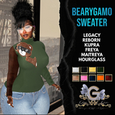 [MONTCLAIR] ~ BEARYGAMO SWEATER FEMALE GREEN