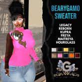 [MONTCLAIR] ~ BEARYGAMO SWEATER FEMALE PINK