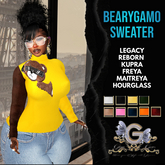 [MONTCLAIR] ~ BEARYGAMO SWEATER FEMALE YELLOW